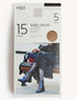 Marks & Spencer "5pk 15 Denier Matt Knee Highs"